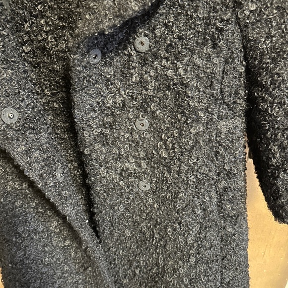 D&G Black Boucle Dress & Coat Matching Set - Picture 4 of 11